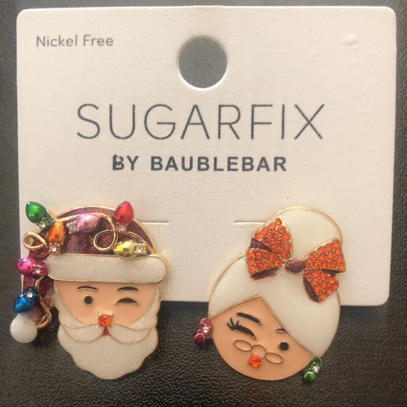 BAUBLEBAR MR AND MRS CLAUS EARRINGS - Picture 3 of 4